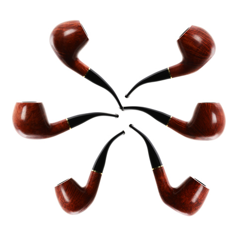 MY-Pfeife 9mm Orange Poliert +