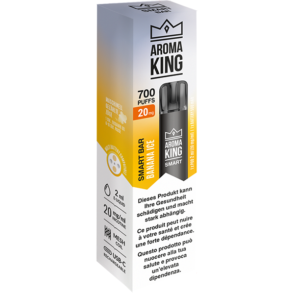 Aroma King SMART BAR 700 Banana Ice 20mg