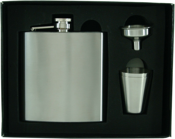 AT-Flachmann Set 6oz