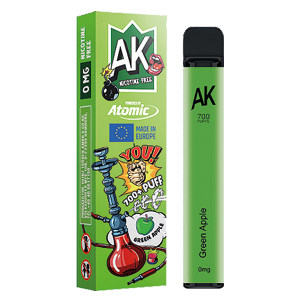 Aroma King E-Shisha Green Apple 0mg EOL