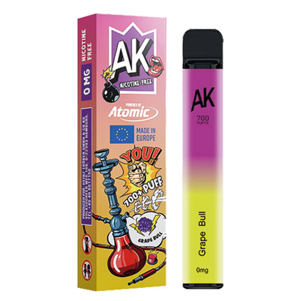 Aroma King E-Shisha Grape Bull 0mg EOL