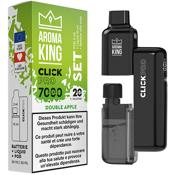 Aroma King Click Pro 7000 SET Double Apple