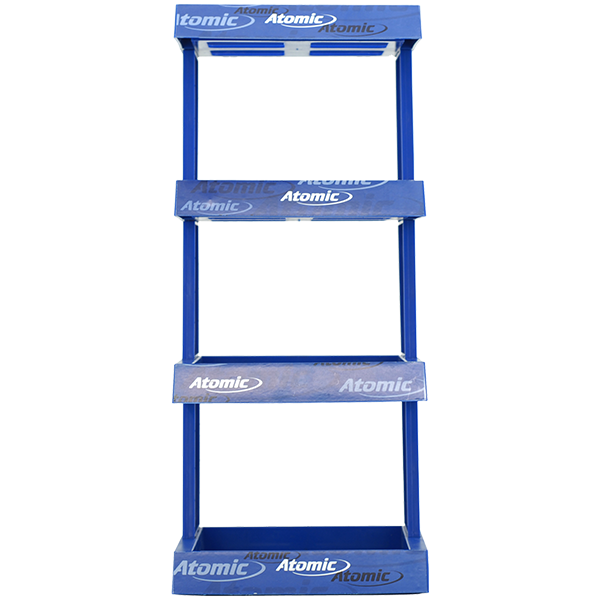 Atomic Promotion Display Blau
