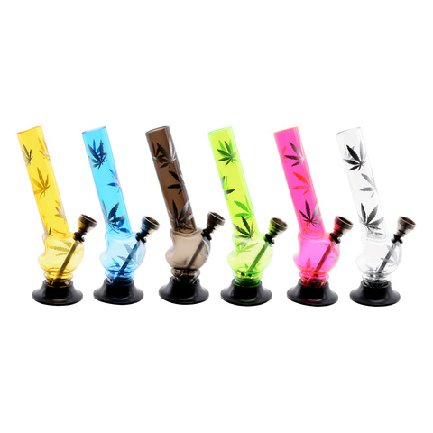 AT-Acryl Bong 15cm Leaf