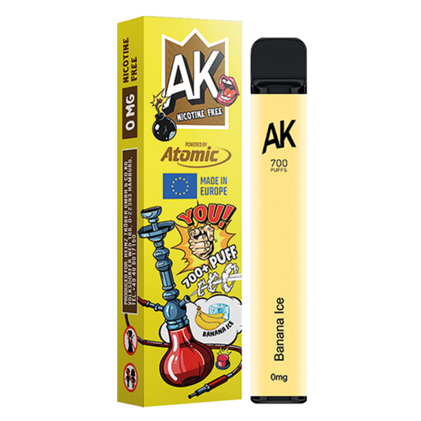 Aroma King E-Shisha Banana Ice 0mg EOL
