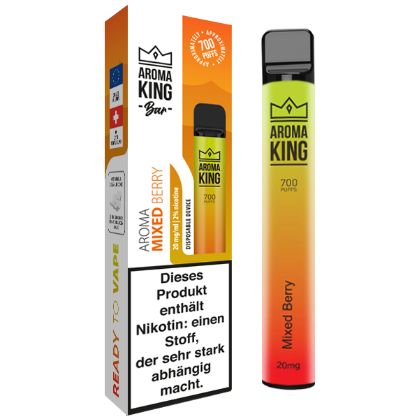 Aroma King Bar 700 Mixed Berry 20mg EOL