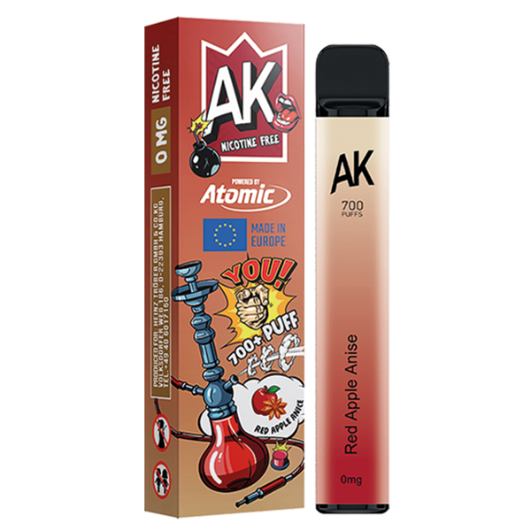 Aroma King E-Shisha Red Apple Anis 0mg EOL