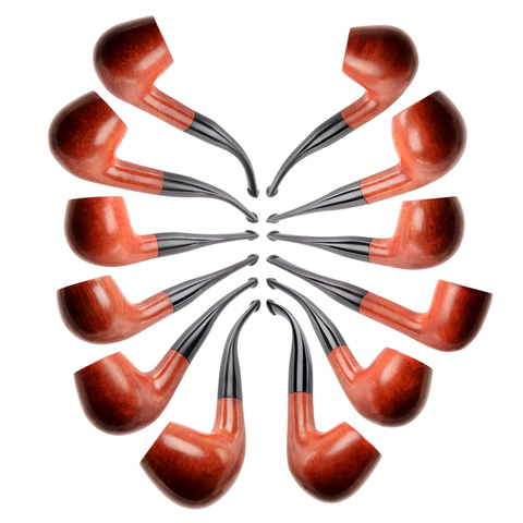 MY-Pfeife 9mm Orange Poliert