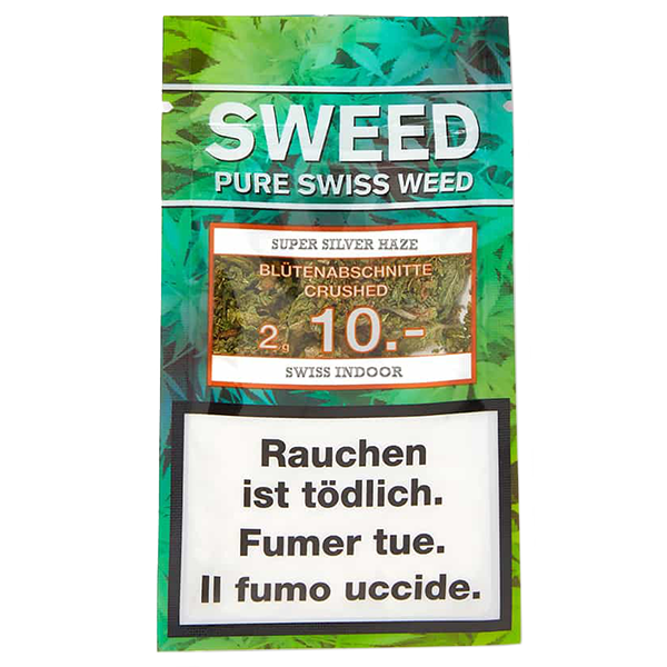 Sweed Super Silver Haze CBD Kleine Blüten 2g