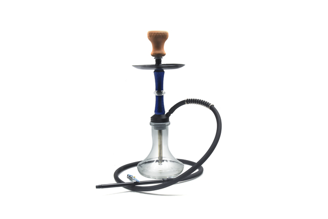 AT-Alu Hookah 47cm Blau
