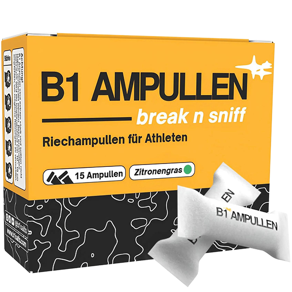 B1 AMPULLEN 15 Stk. - Riechampullen für Athleten