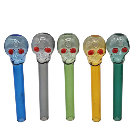 AT-Glas Pipe 10cm Skull Sortie