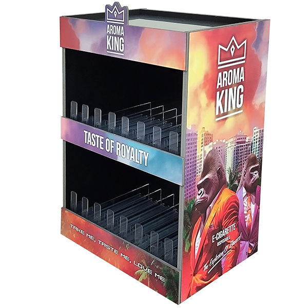 Aroma King Permanent Display 16 SKU flexibl Pusher (80 pcs.)