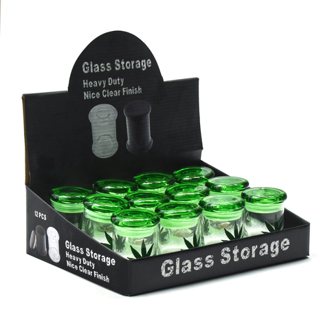 AT-Glass Storage 3OZ Leaf Desi