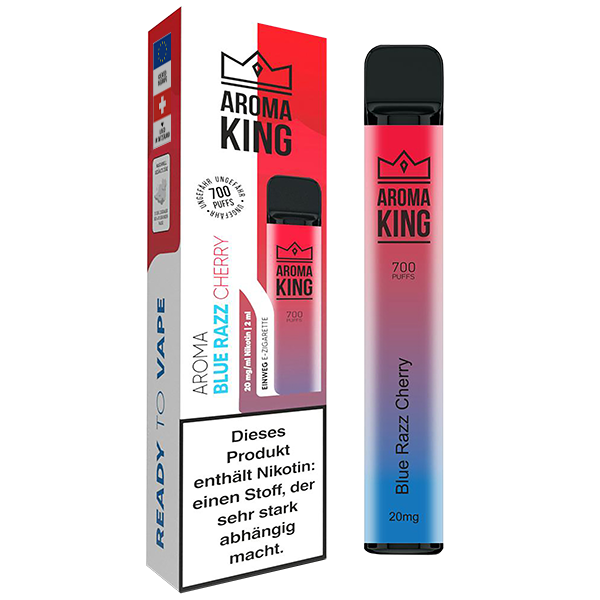 Aroma King Bar 700 Blue Razz Cherry 20mg EOL