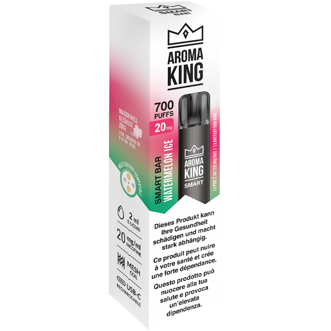 Aroma King SMART BAR 700 Watermelon Ice 20mg