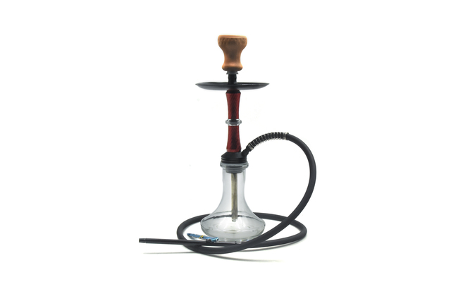 AT-Alu Hookah 47cm Rot