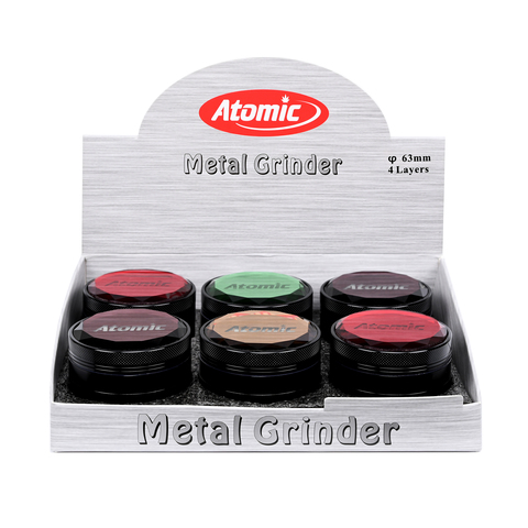 AT-Alu Grinder ø63mm 4-teilig