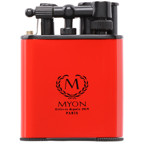 MYON 2-Jet Cigar Lighter Racing Rouge