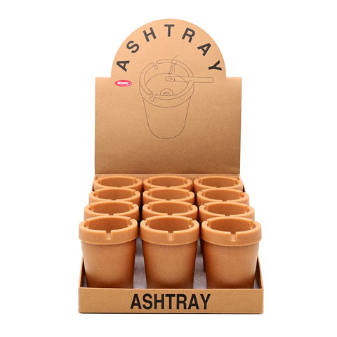 AT-Ashtray Braun Eco