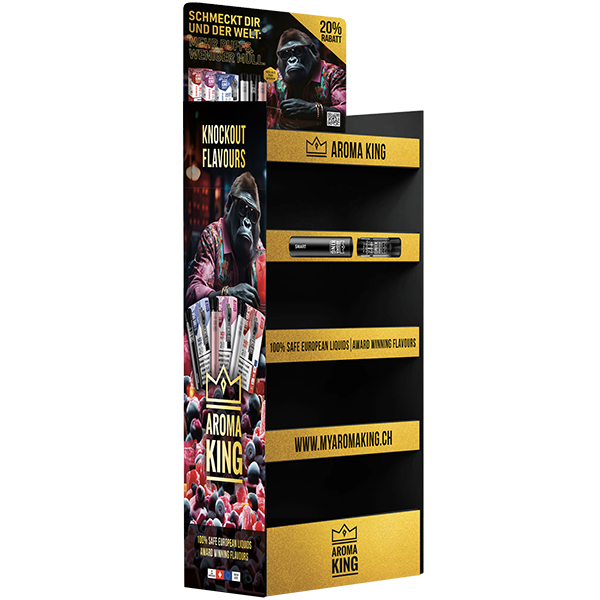 Aroma King Stand Up Display 2024 (leer)