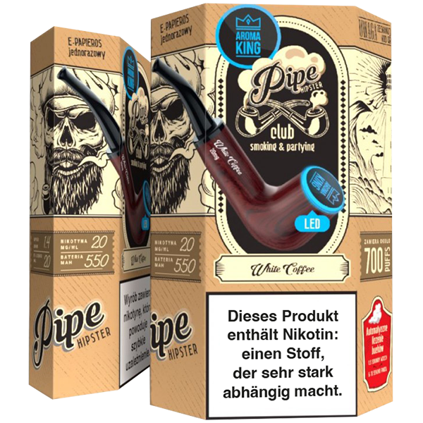 Aroma King Pipe White Coffee 20mg EOL