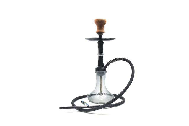AT-Alu Hookah 47cm Schwarz