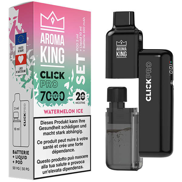 Aroma King Click Pro 7000 SET Watermelon Ice