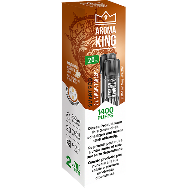 Aroma King SMART 2 Pods Virgin Tobacco 20mg