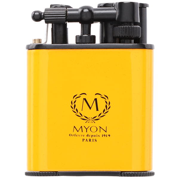 MYON 2-Jet Cigar Lighter Racing Jaune