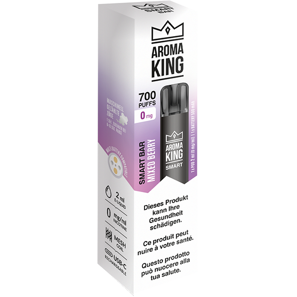 Aroma King SMART BAR 700 Mixed Berry 0mg