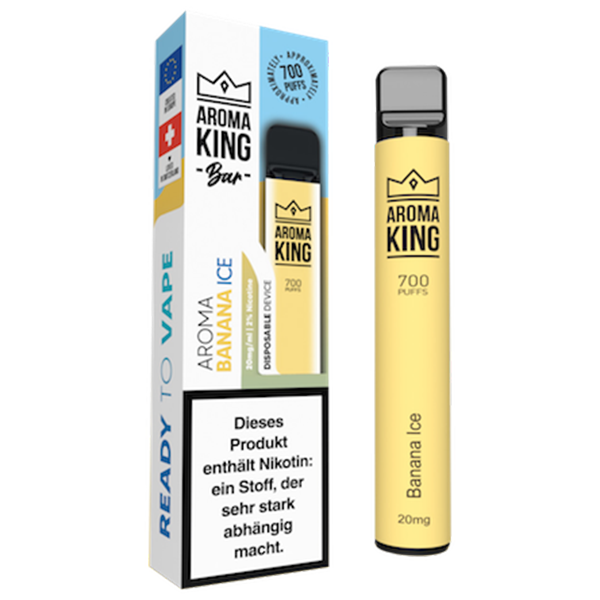 Aroma King Bar 700 Banana Ice 20mg EOL