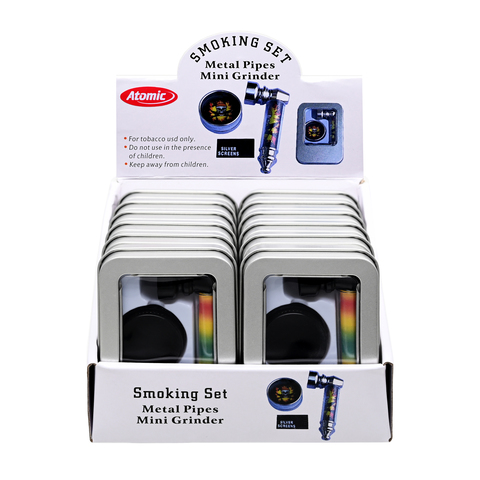 AT-Alu Pipe + Grinder Set