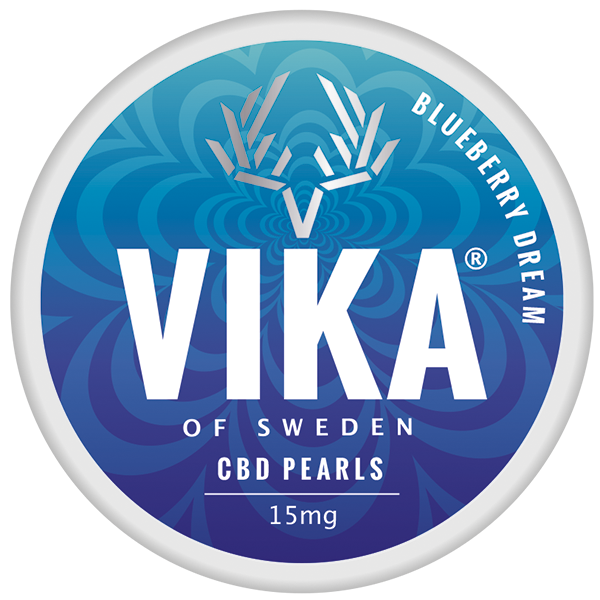 Vika CBD Pearls 15mg - Blueberry Dream 10g