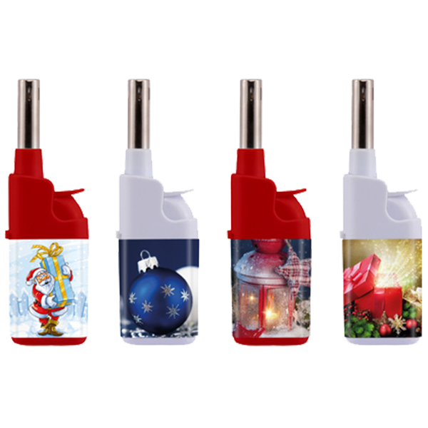 Atomic Elektro Mini Stabfeuerzeug XMAS