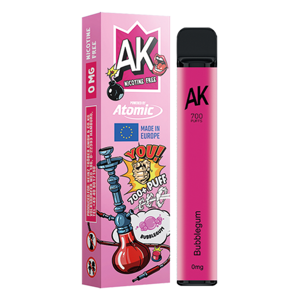 Aroma King E-Shisha Bubble Gum 0mg EOL