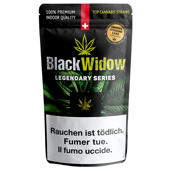 Black Widow Legendary Series 2g - Orange Wedding Cake